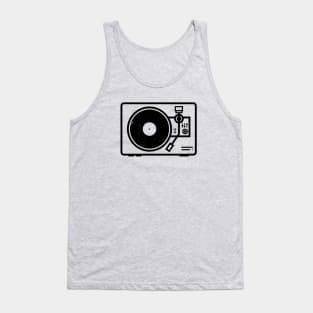 Record Player Tank Top